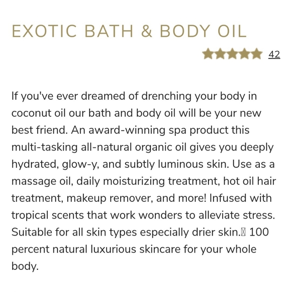 New Pure Fiji Exotic Oil Coconut Milk & Honey 3 oz - Picture 5 of 10